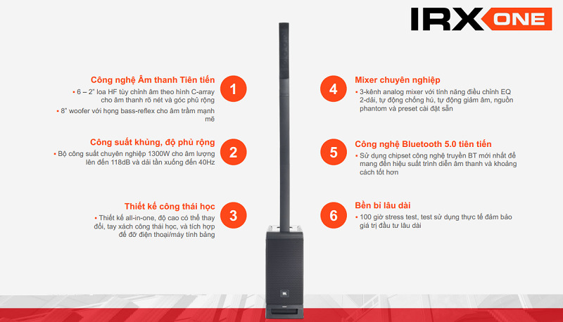 Loa JBL IRX One