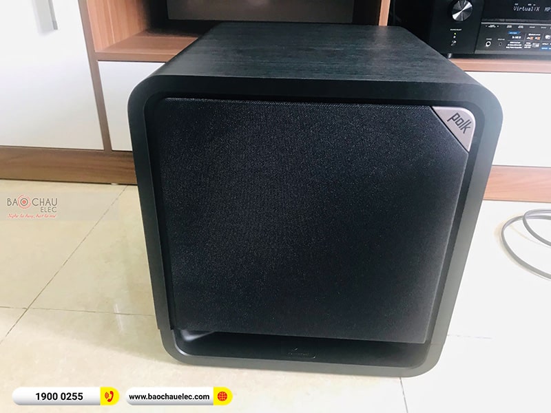 Lắp đặt dàn âm thanh 5.1 xem phim, nghe nhạc Polk Audio cho khách hàng tại Hải Phòng