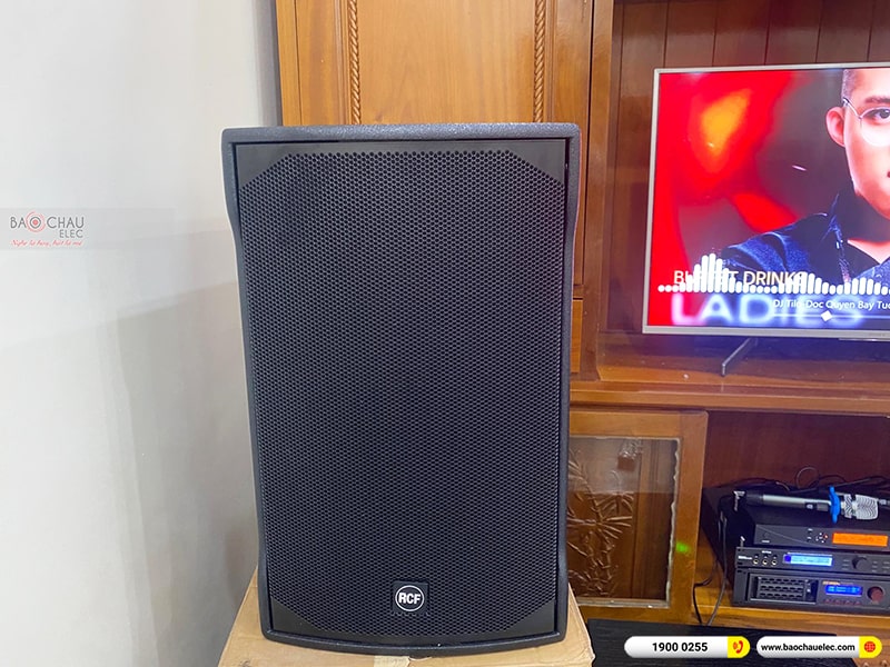 Lắp đặt dàn karaoke trị giá gần 60 triệu cho chú Thái tại Hải Phòng (RCF EMAX 3112 MK2, BPA-6200, BKSound X5 Plus, SW612B, UGX12 Plus) 