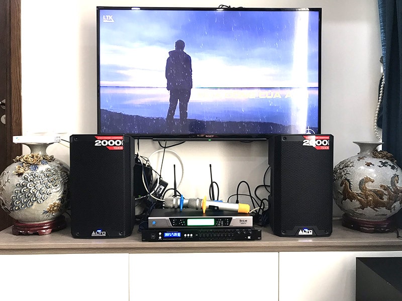 Loa Alto TS308 h&aacute;t karaoke cực hay