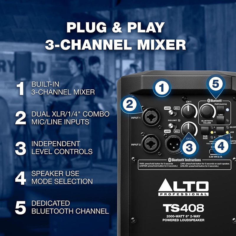 Loa Alto TS408
