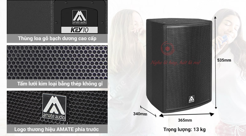Loa Amate audio Key 10