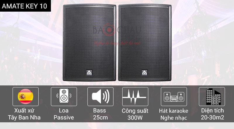 Loa Amate audio Key 10 