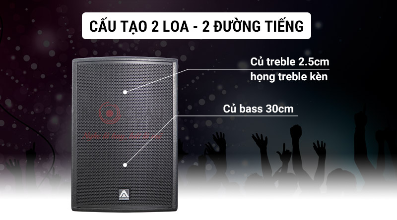 Loa Amate audio Key 12