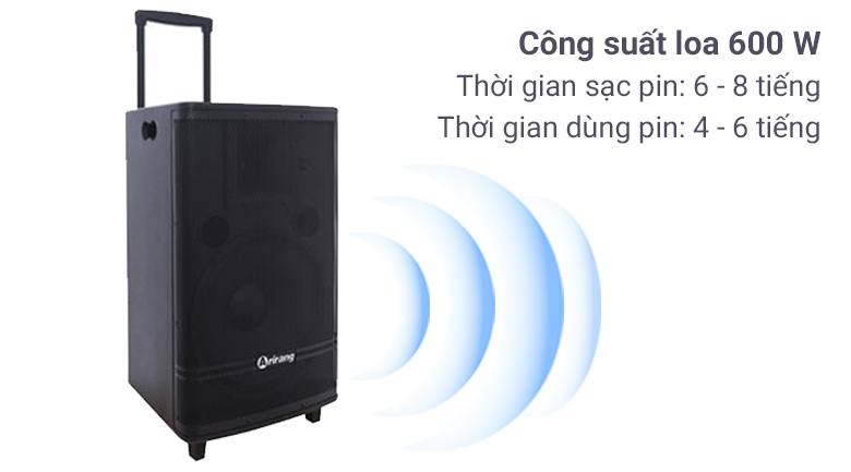 Loa k&eacute;o Arirang c&ocirc;ng suất mạnh mẽ 