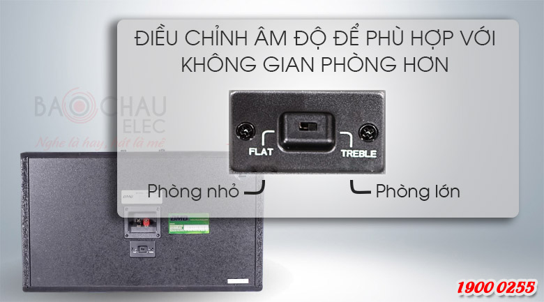 Loa BMB CSV 900 (C) like new có nút tùy chỉnh âm lượng theo phòng