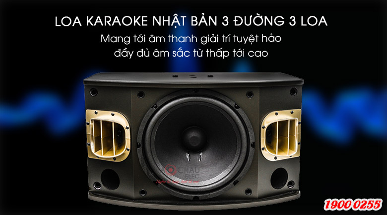 Loa BMB CSV 900 (C) like new Thiết kế 3 đường 3 loa mang dải âm sâu rộng