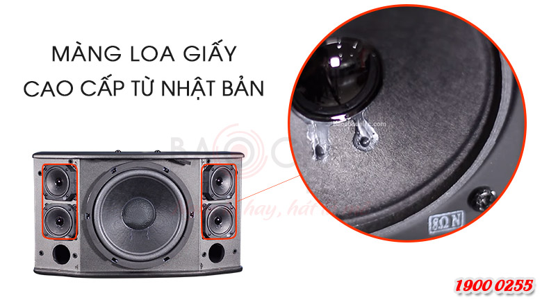 Loa BMB CSD 2000C Like New có màng loa giấy cao cấp từ Nhật Bản