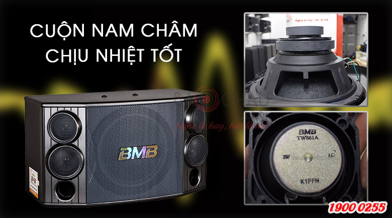 Loa BMB CSD 2000C Like New với nam châm chịu nhiệt tốt