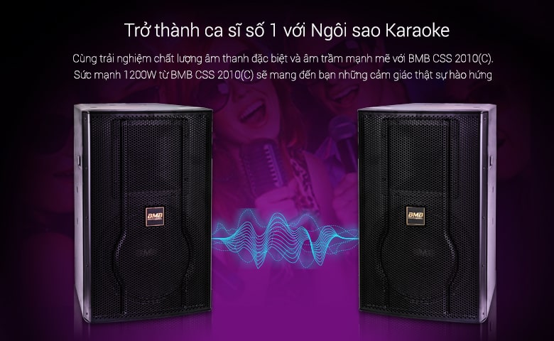 Loa BMB CSS 2010C Like new với sức mạnh 1200W từ BMB Nhật Bản