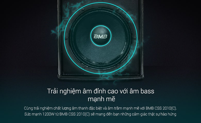 Loa BMB CSS 2010 Like new cho trải nghiệm âm bass đỉnh cao