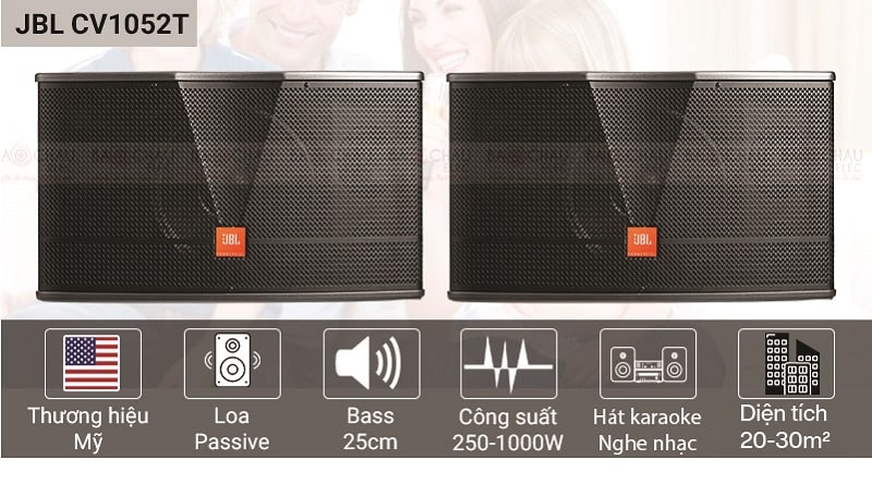 Loa karaoke JBL CV1052T