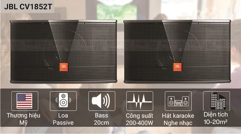 loa karaoke JBL CV1852T