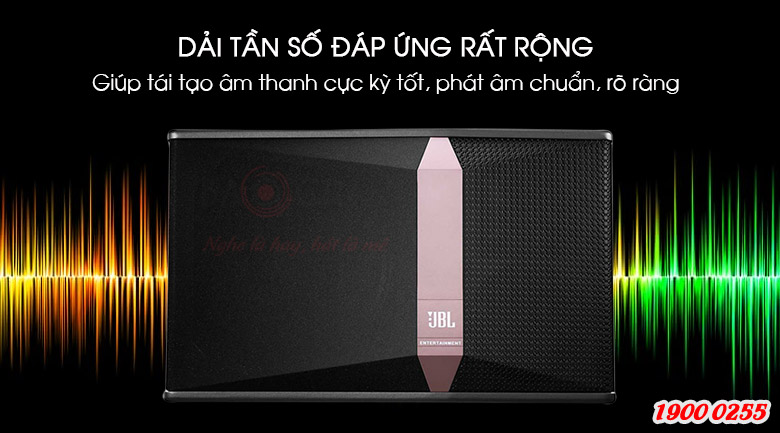loa karaoke JBL Ki512 tái tạo âm thanh rõ ràng, chi tiết