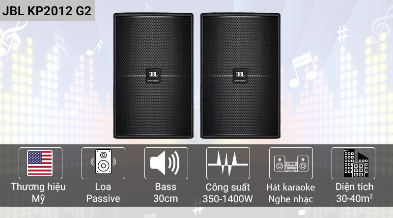 loa JBL KP2012G2