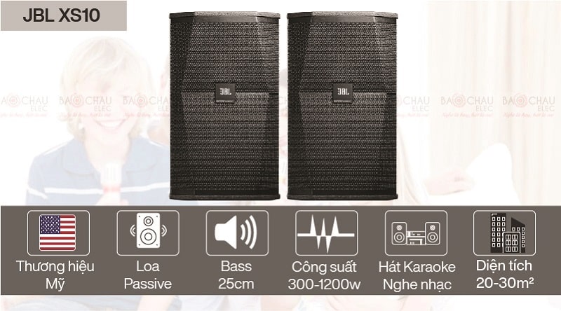Loa karaoke JBL Xs10