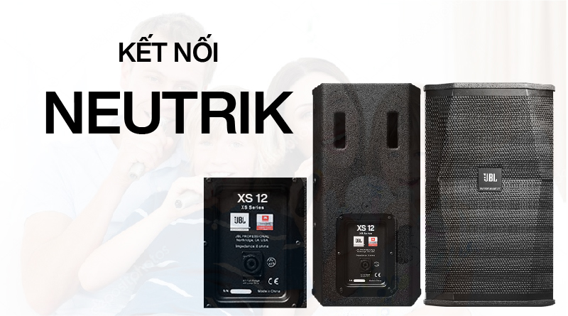 Mặt sau loa karaoke JBL XS12