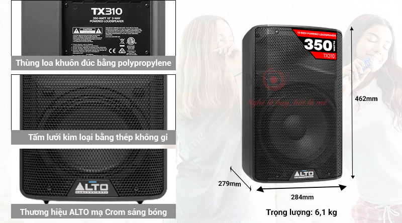 Loa Alto TX310 (active, bass 25cm)