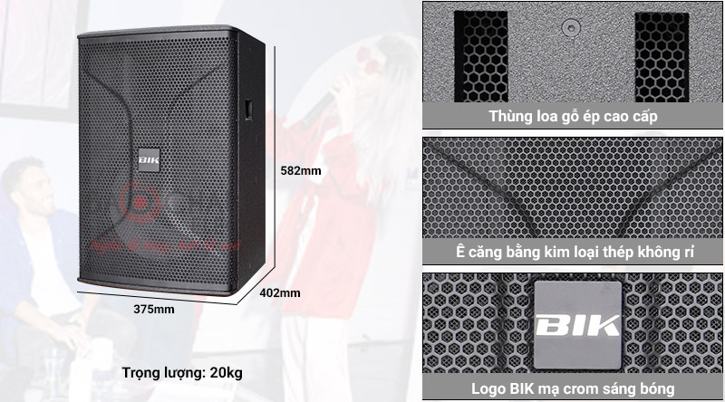 Loa BIK BSP 812II