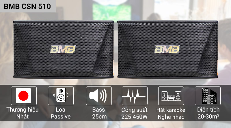 Loa BMB CSN 510