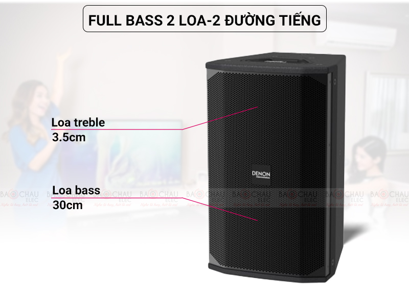 Loa karaoke Denon