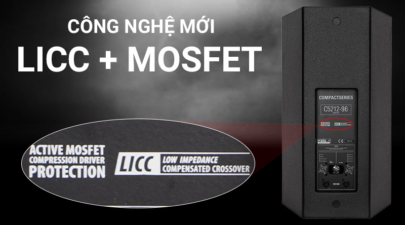 Loa karaoke RCF Acustica&nbsp;C5212-96