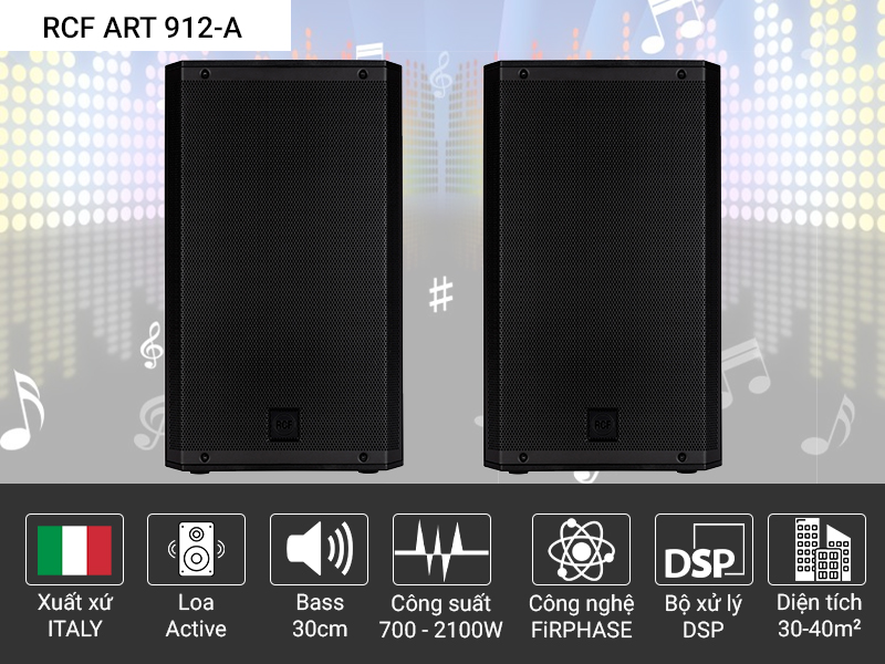 Loa RCF ART 912-A
