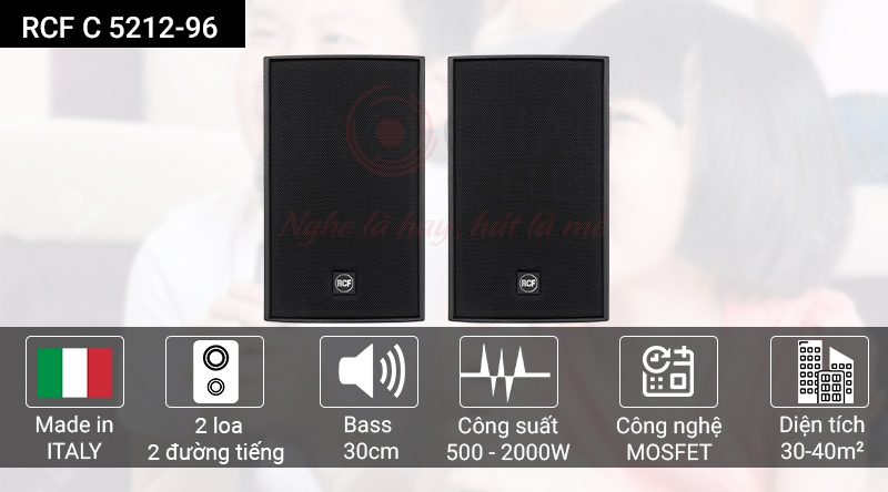 Loa RCF Acustica C 5212-96
