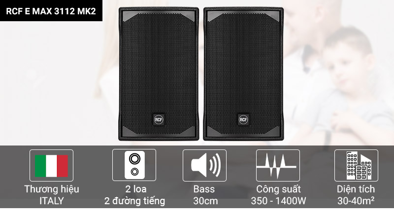 Loa karaoke RCF EMAX 3112 MKII