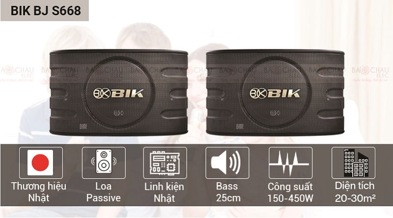 Loa BIK BJ-S668