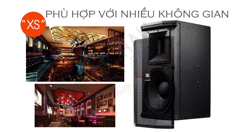 Loa JBL XS12 phù hợp với nhiều không gian