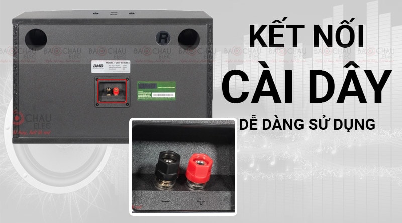BMB CSE 312SE kết nối dây dễ dàng