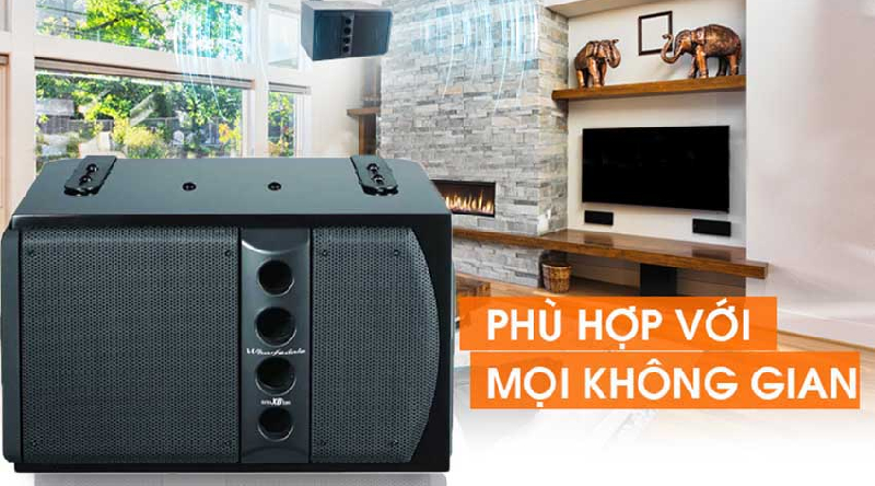 loa Karaoke Wharfedale ph&ugrave; hợp với mọi kh&ocirc;ng gian 