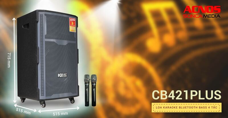 Loa k&eacute;o Acnos CB421PLUS