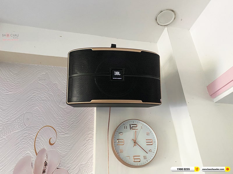 Lắp đặt dàn karaoke trị giá khoảng 30 triệu cho anh Thắng tại TPHCM