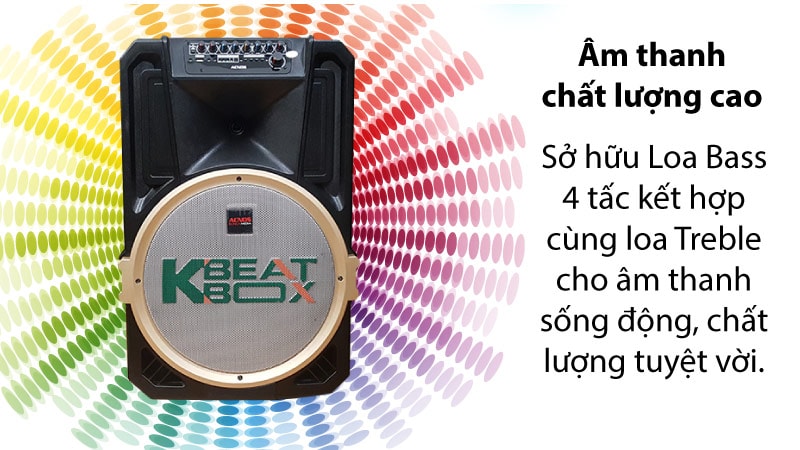 Loa k&eacute;o di động Acnos CB39U ch&iacute;nh h&atilde;ng gi&aacute; tốt