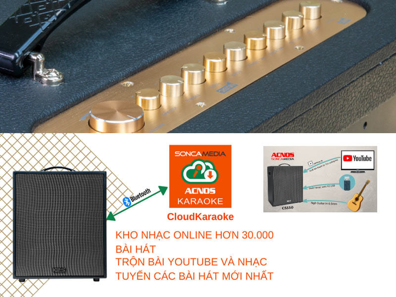 Loa kéo Acnos CS550