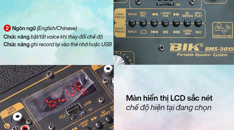 Loa k&eacute;o BIK BMS-5015