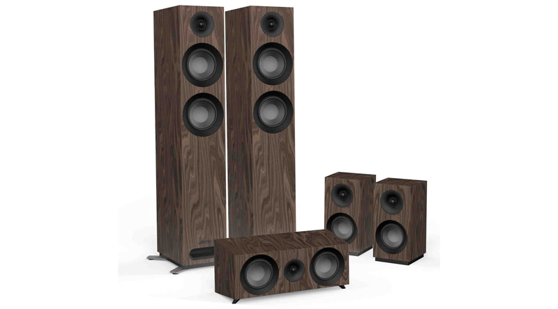 Bộ loa nghe nhạc, xem phim 5.0 Jamo S807 HCS thiết kế đẹp mắt