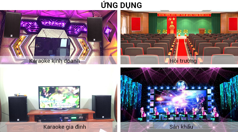 Loa Alto AT1000 ứng dụng rộng r&atilde;i