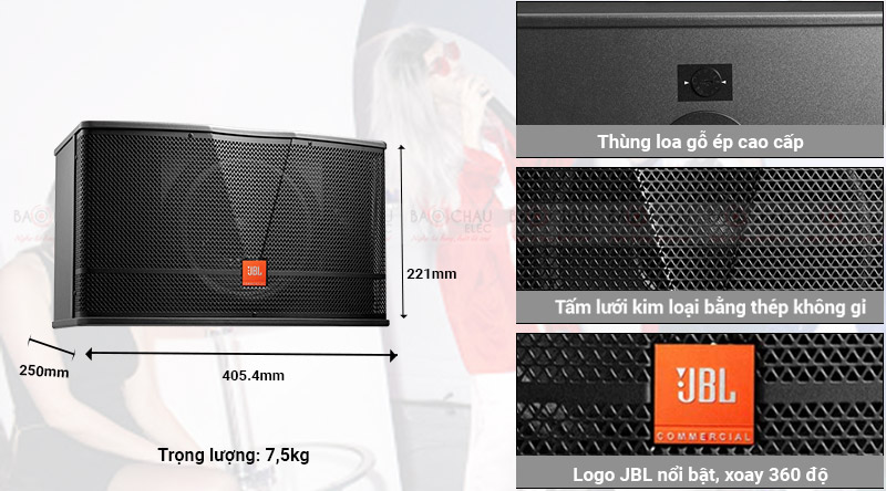 Loa JBL CV1652T thiết kế đẹp mắt