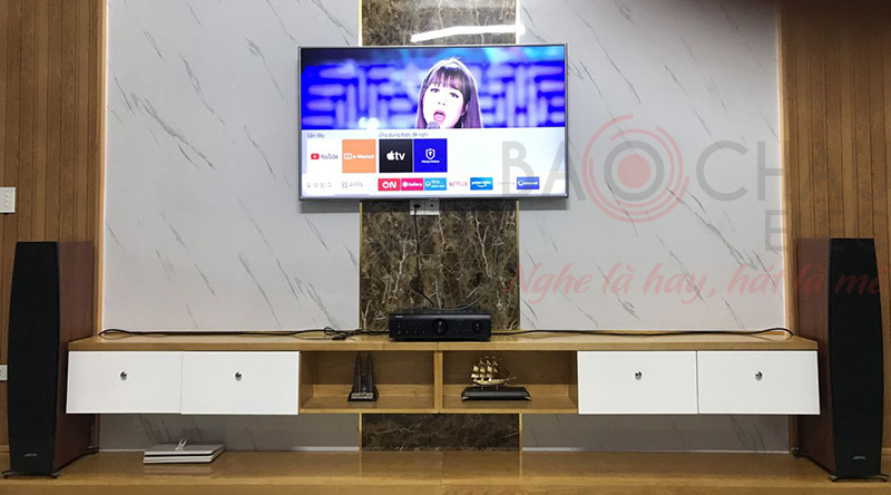 D&agrave;n nghe nhạc Jamo lắp đặt cho gia đ&igrave;nh anh T&acirc;m