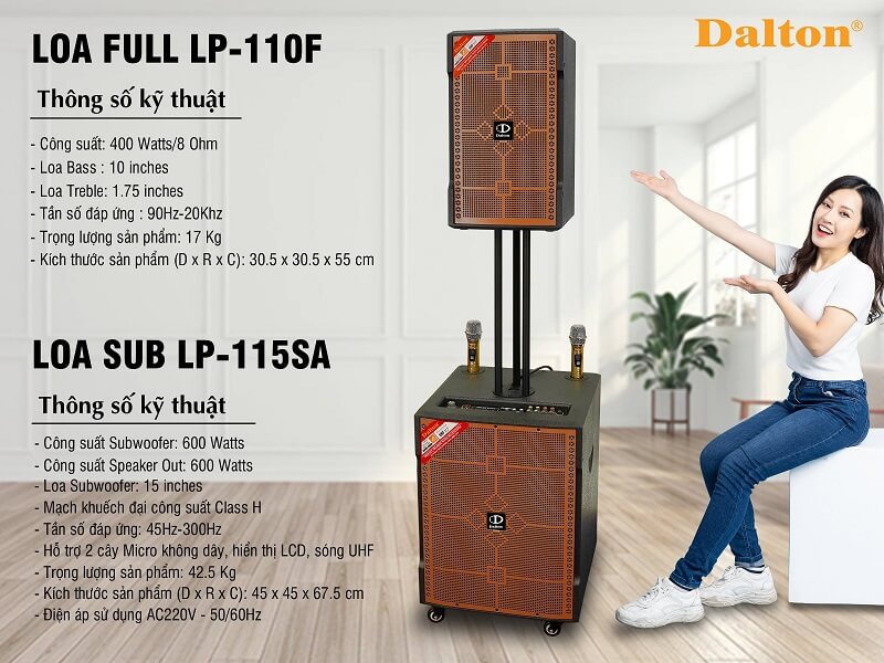 Loa nhạc sống Dalton LP-110F