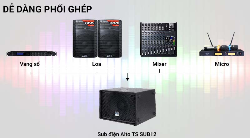Loa sub Alto TS SUB12