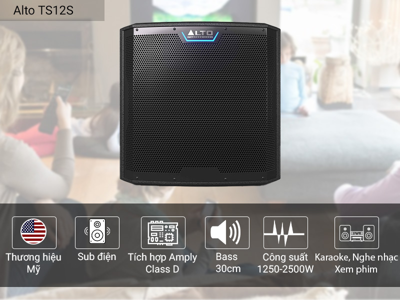 Loa sub điện Alto TS12S