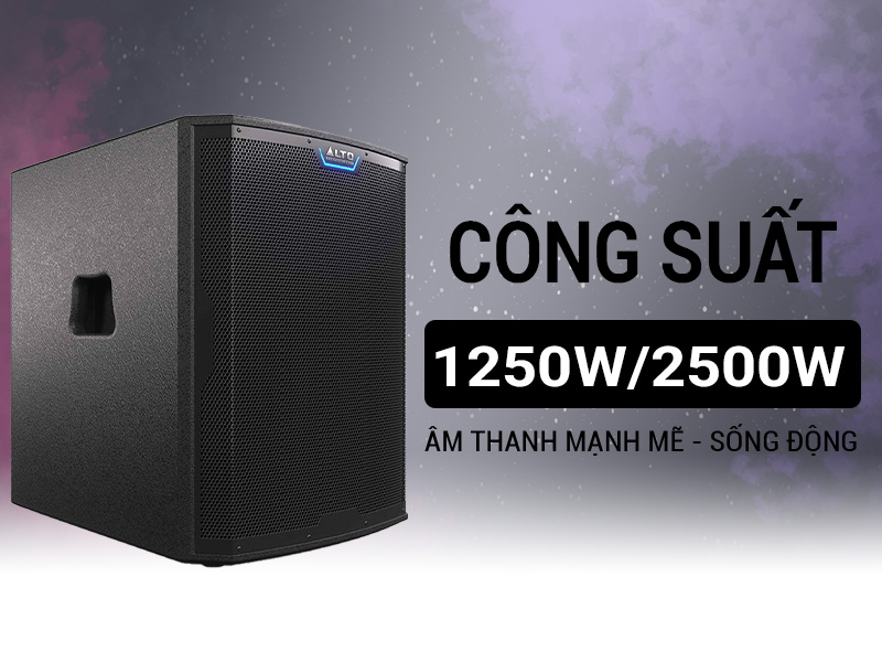 Loa sub điện Alto TS18S