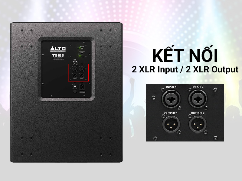 Loa sub điện Alto TS18S