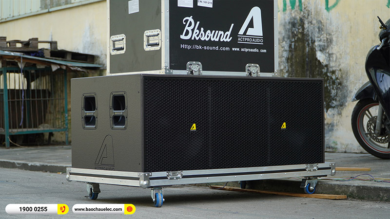 Loa Sub Hơi K&eacute;p Bass 50cm Array Actpro KR28F
