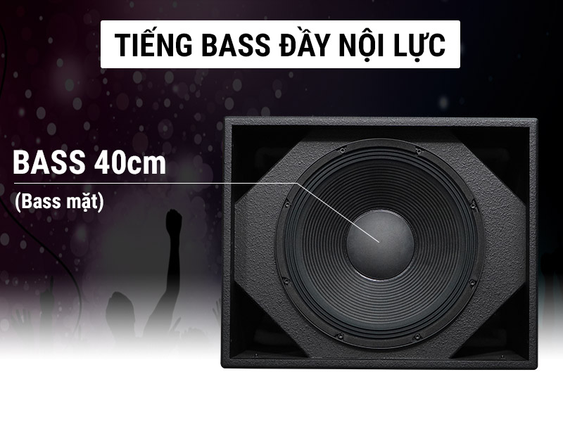 Loa sub hơi BIK KSP-W151 (bass 40cm)