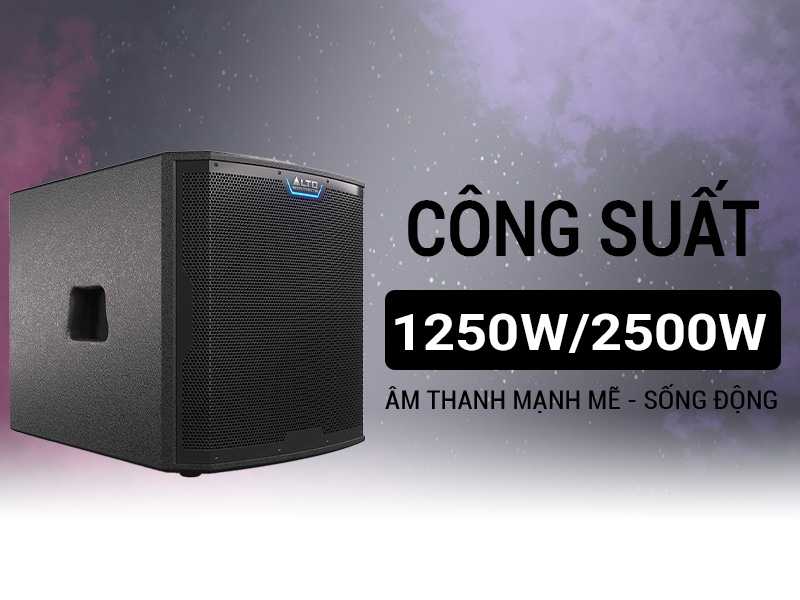 Loa sub điện Alto TS15S